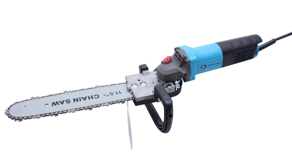 Máy mài, cắt cầm tay đa năng Kachi MK-190 + Tặng kèm lưỡi cưa xích (Kèm bộ phụ kiện)