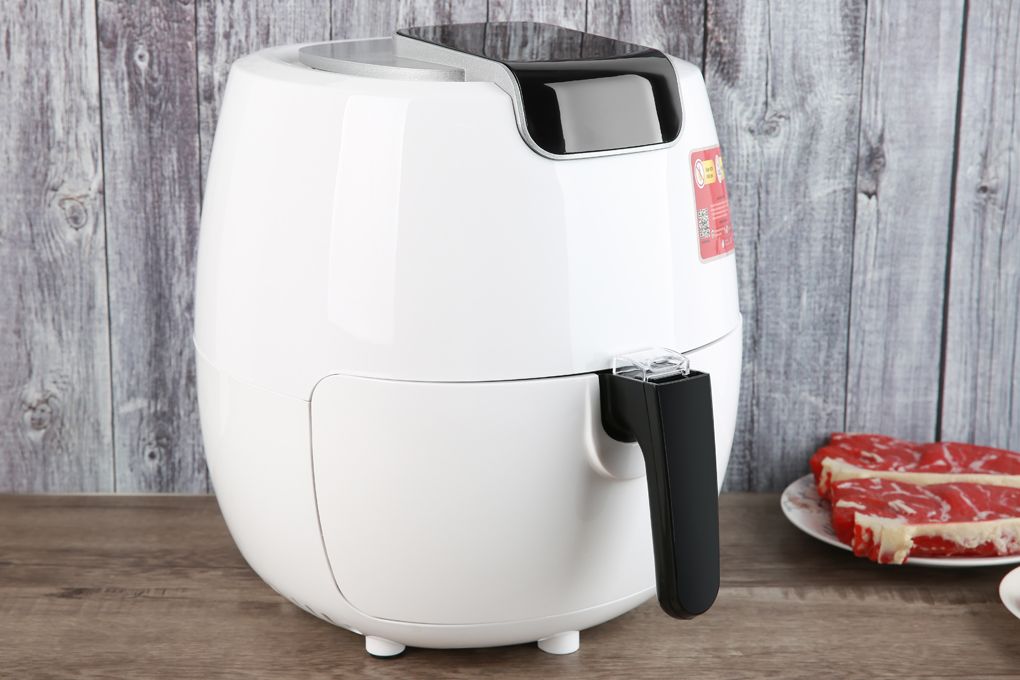 Nồi chiên không dầu điện tử Mishio MK-165 5.5L - Màu trắng