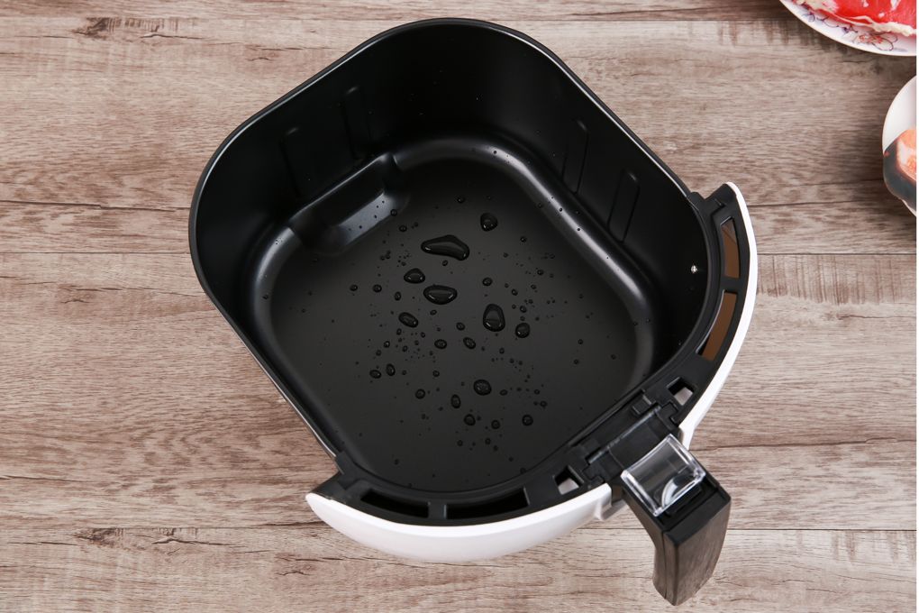 Nồi chiên không dầu điện tử Mishio MK-165 5.5L - Màu trắng