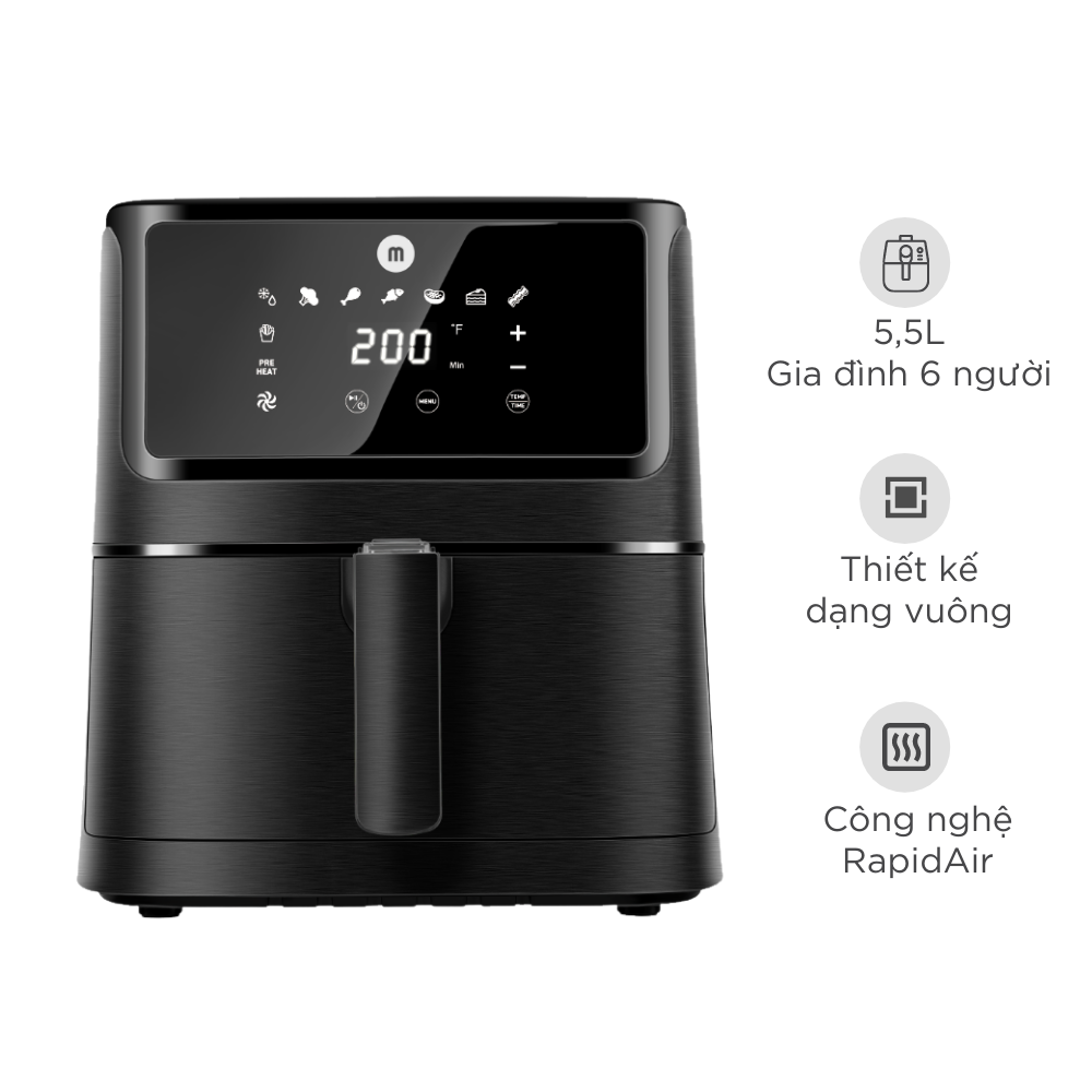 Nồi Chiên Không Dầu Mishio MK284
