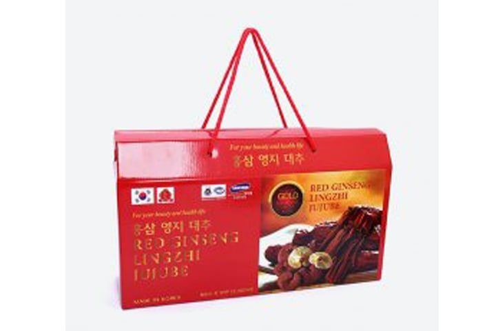  Túi nước hồng sâm Hàn Quốc linh chi táo đỏ - Red Ginseng Lingzhi jujue TPCN 30 gói 