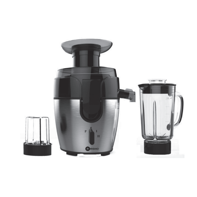 Máy ép trái cây cao cấp Mishio MK-197 (tặng cối sinh tố + cối xay khô)