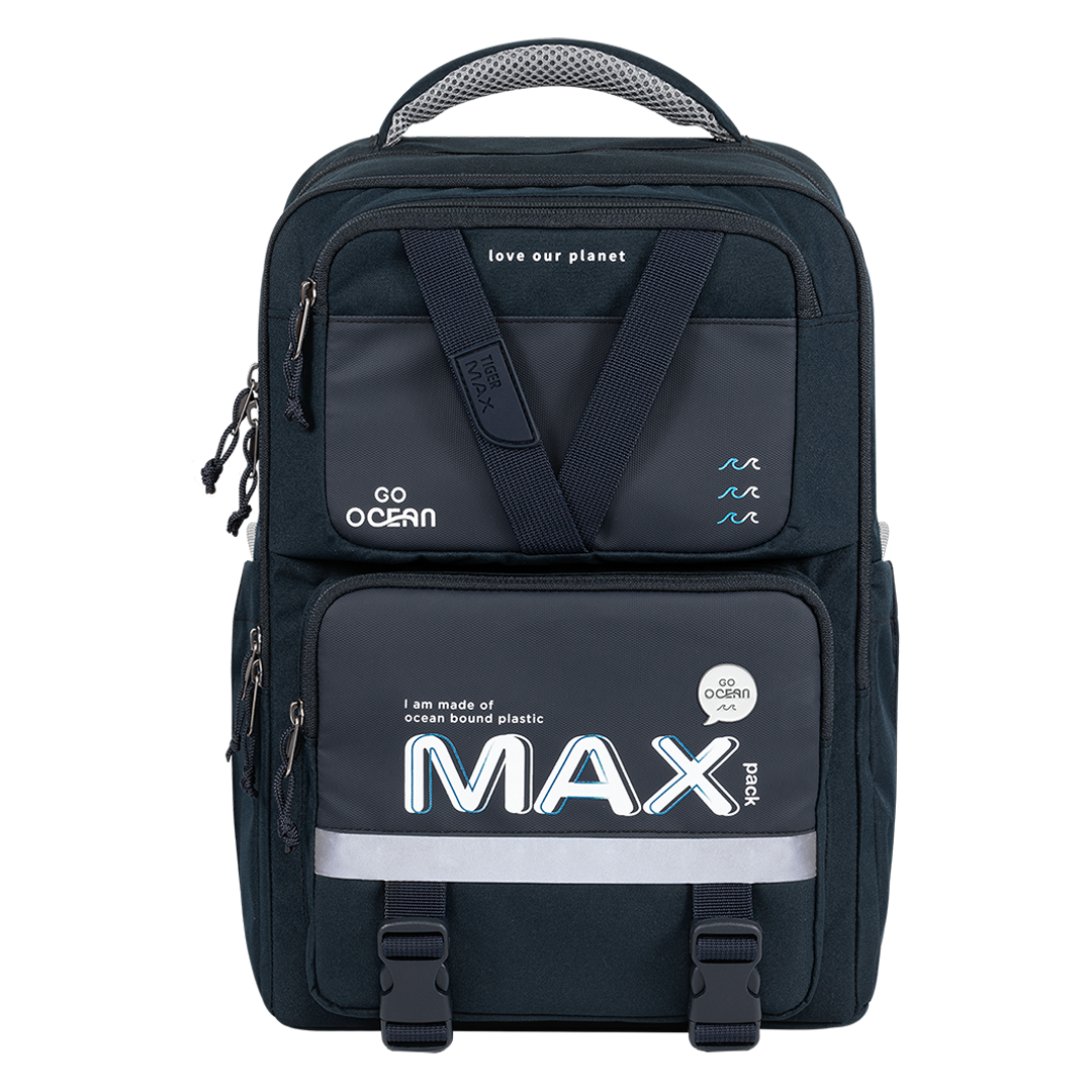  Balo Max Pack Ergonomic Pro 2 - Double Navy [Go Ocean] 