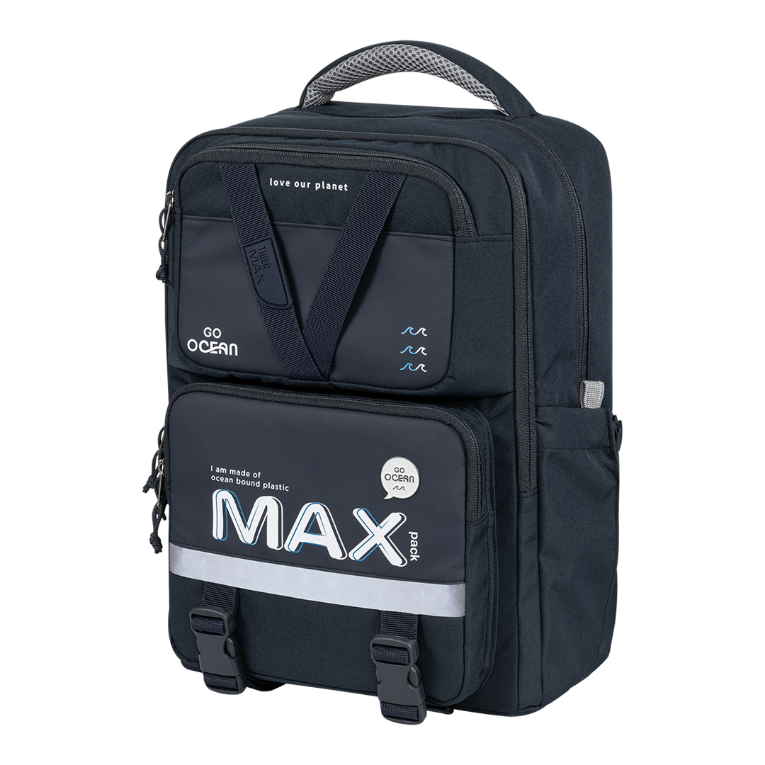  Balo Max Pack Ergonomic Pro 2 - Double Navy [Go Ocean] 