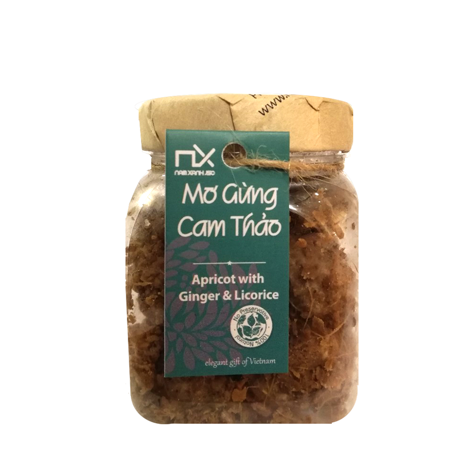 Mơ gừng cam thảo Nam Xanh 80g (100g)