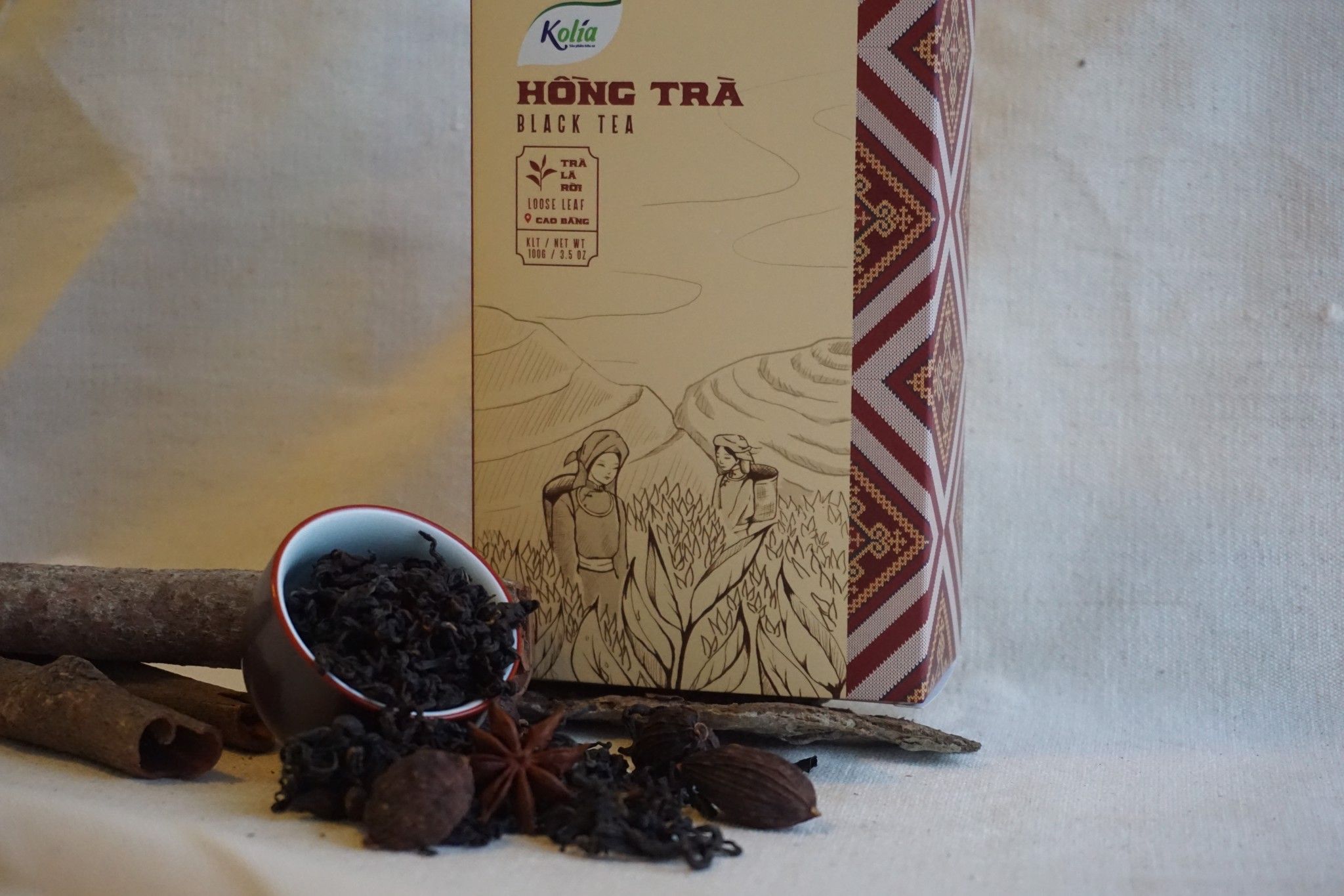 Hồng Trà hữu cơ Kolia L2 100gr