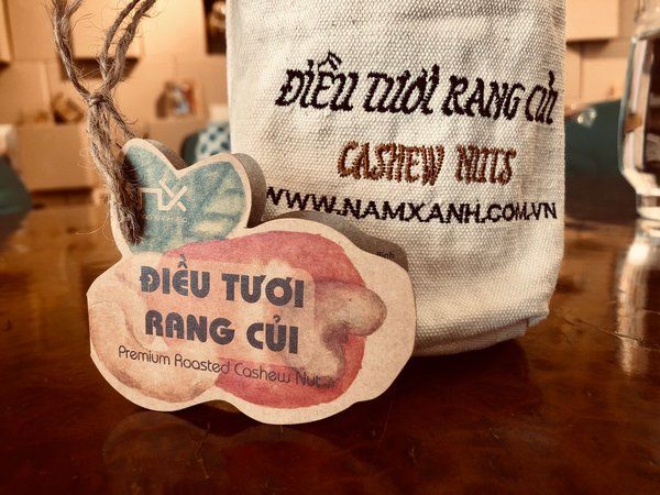 Hạt điều tươi rang củi Nam Xanh 350g (400g)