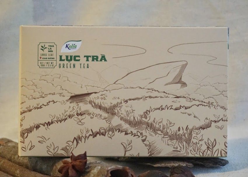 Lục Trà hữu cơ Kolia 100gr