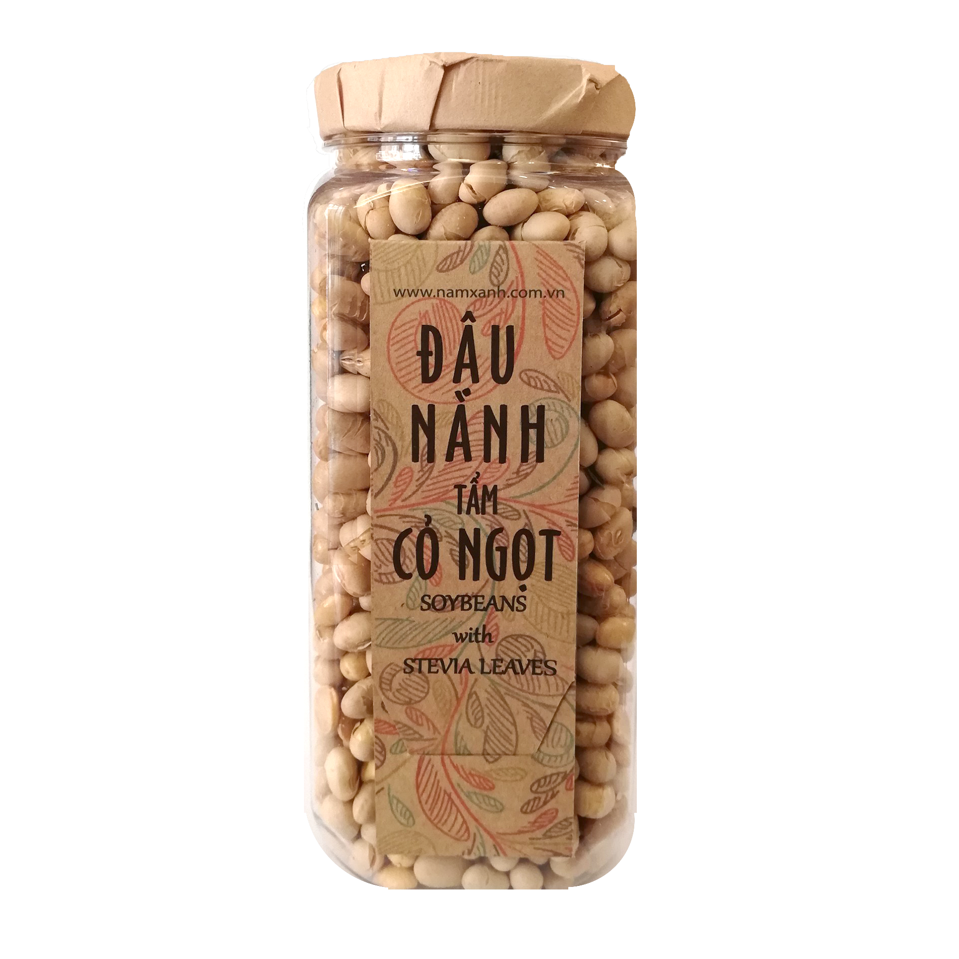 Đậu Nành Tẩm Cỏ Ngọt Nam Xanh 260g
