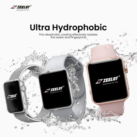  Miếng dán cường lực ZEELOT cho Apple Watch Series 7 41mm/45mm 