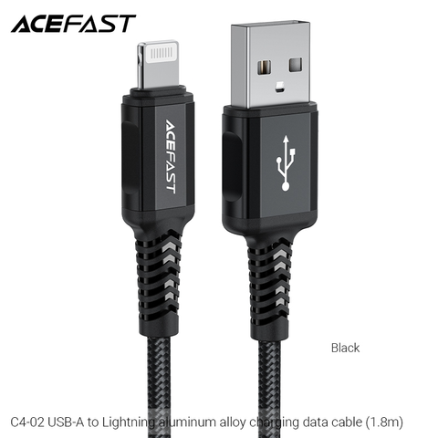  Dây Cáp ACEFAST Lightning (1.8m) - C4-02 