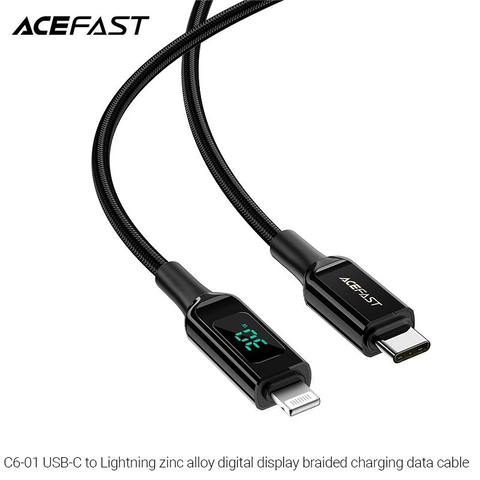  Dây Cáp ACEFAST Type C to Lightning (1.2m) - C6-01 