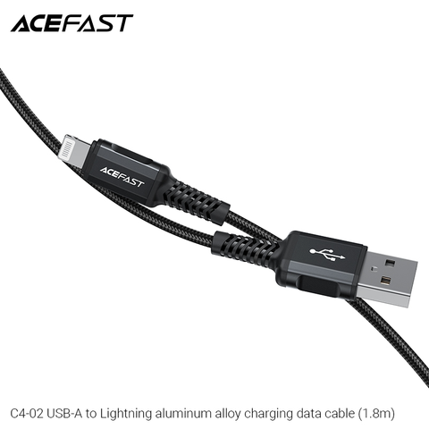  Dây Cáp ACEFAST Lightning (1.8m) - C4-02 