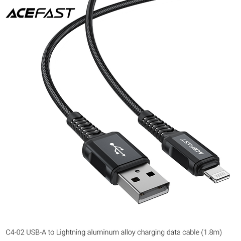  Dây Cáp ACEFAST Lightning (1.8m) - C4-02 