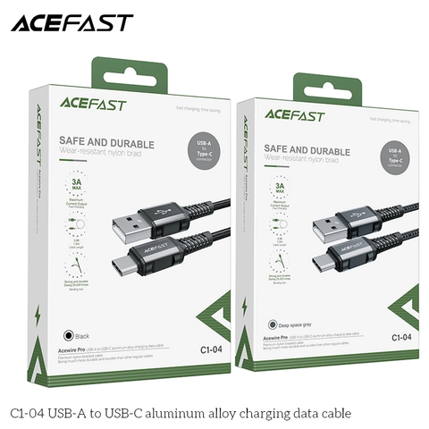  Dây Cáp ACEFAST Type C (1.2m) - C1-04 