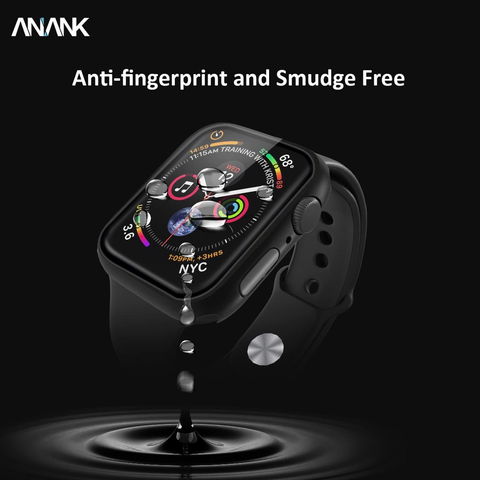  Miếng dán cường lực kèm khung ốp ANANK cho Apple watch 41/45mm 