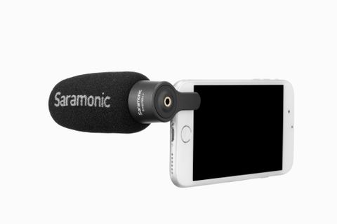  Micro Saramonic SmartMic+ Di Lightning Plug and Play tiêu chuẩn dành cho thiết bị iOS 