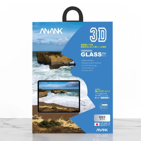  Miếng dán cường lực ANANK 3D Curved Clear cho iPad 