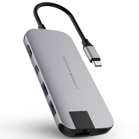  Cổng chuyển Hyperdrive Slim 8 IN 1 USB-C Hub 