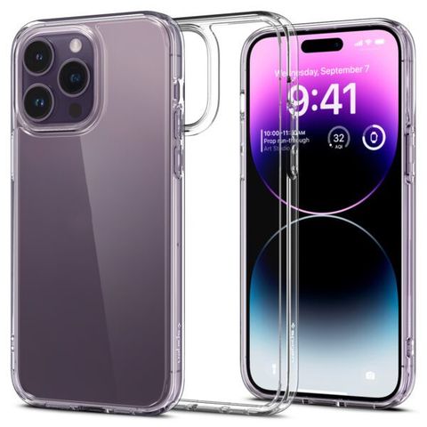  ỐP LƯNG DÀNH CHO IPHONE 14 PRO/ 14 PRO MAX SPIGEN ULTRA HYBRID CRYSTAL CLEAR 