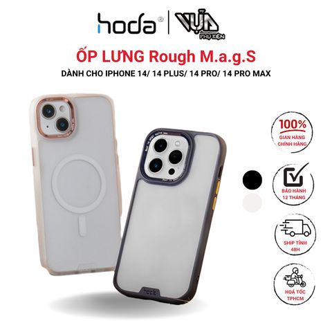  Ốp Lưng Crystal Pro W M.a.g.S HODA Dành Cho iPhone 14/ iPhone 14 Plus/ iPhone 14 Pro/ iPhone 14 Pro Max 