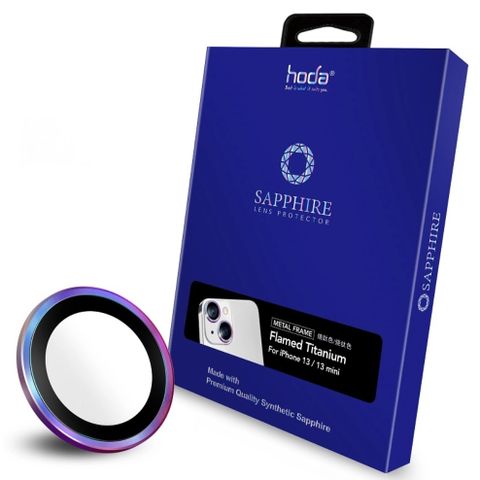  Miếng dán bảo vệ Lens camera HODA Sapphire cho iPhone 13 và 13 Mini hống phản chiếu Chống bám bụi 