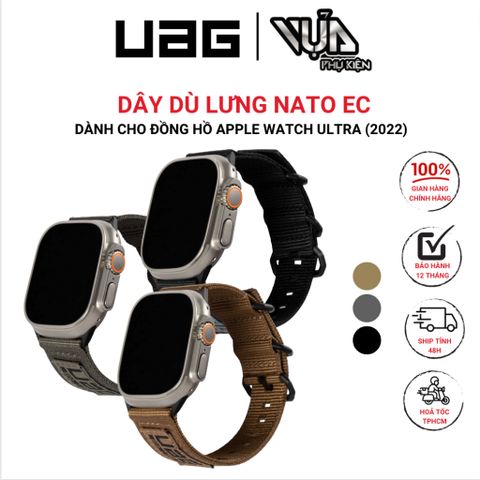  Dây UAG APPLE WATCH ULTRA (2022) 44/42/45/49 NATO ECO 