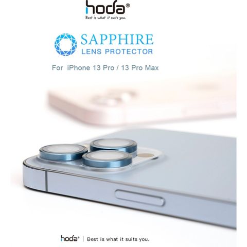  Miếng dán bảo vệ Lens camera HODA Sapphire cho iPhone 13 Pro và 13 Pro Max Chống bám bụi hống phản chiếu 