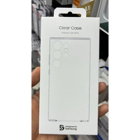  Ốp Lưng Clear case Dành Cho Samsung S24 Ultra chính hãng 