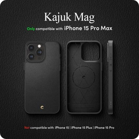  ỐP LƯNG SPIGEN CYRILL DÀNH CHO IPHONE 15 PRO MAX KAJUK MAG (M.A.G.S.A.F.E) 