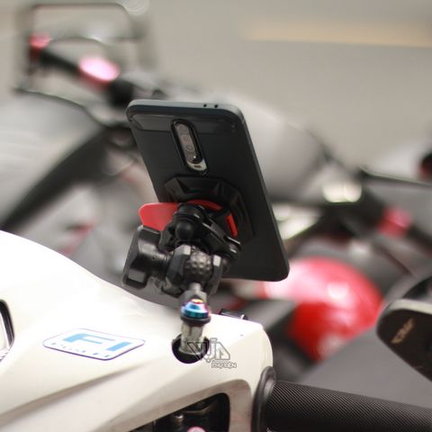  Giá đỡ điện thoại xe máy, moto chống rung OsoPro Buckle (THÁO LẮP NHANH) chống sốc Xoay 360 