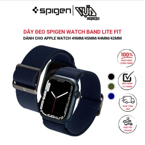  Dây Đeo Spigen Watch Band Lite Fit Dành Cho Apple Watch 49Mm/45Mm/44Mm/42Mm 