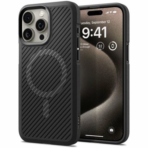  ỐP LƯNG IPHONE DÀNH CHO 15 PRO MAX SPIGEN CORE ARMOR MAGFIT BLACK 