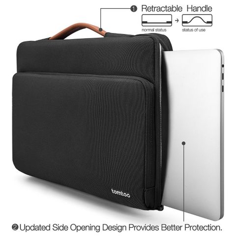  TÚI XÁCH CHỐNG SỐC TOMTOC (USA) BRIEFCASE Dành Cho MACBOOK PRO 15 Inch 