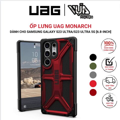  Ốp Lưng UAG Cho SAMSUNG GALAXY S23 Series MONARCH chống va đập & bảo vệ tốt 