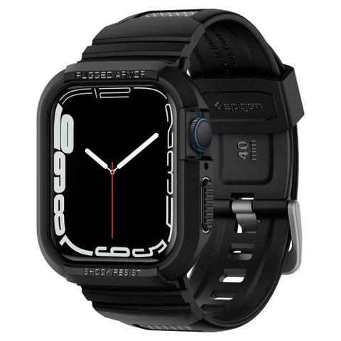  DÂY ĐEO KIÊM ỐP LƯNG SPIGEN RUGGED ARMOR PRO Dành Cho APPLE WATCH 8/7(45MM)/SE/6/5/4 (44MM) 