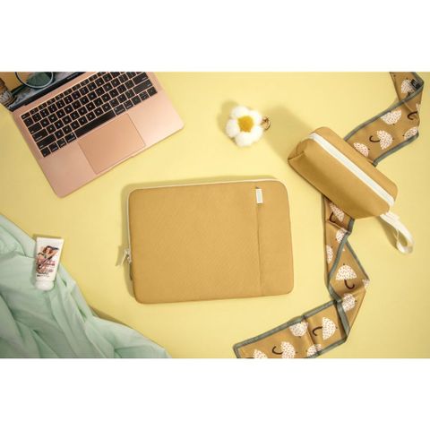  TÚI CHỐNG SỐC TOMTOC (USA) ORGANIZED CORNER ARMOR + POUCH Dành Cho MACBOOK AIR/PRO 13/14 Inch 