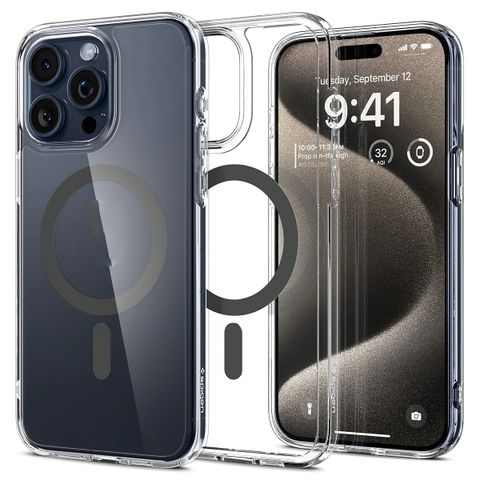  ỐP LƯNG DÀNH CHO IPHONE 15 PRO MAX SPIGEN CRYSTAL HYBRID MAGFIT 