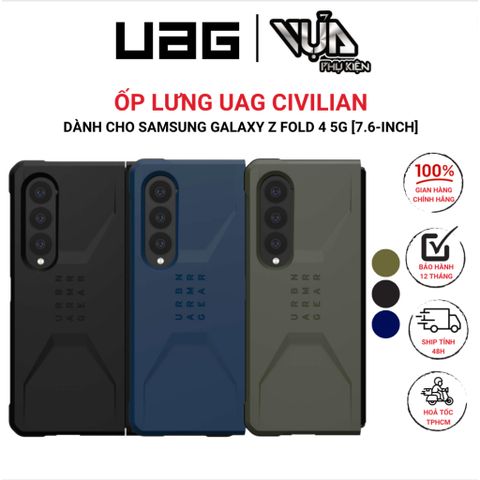  Ốp Lưng Cho SAMSUNG GALAXY Z FOLD 4 5G UAG CIVILIAN phân tán năng lượng 