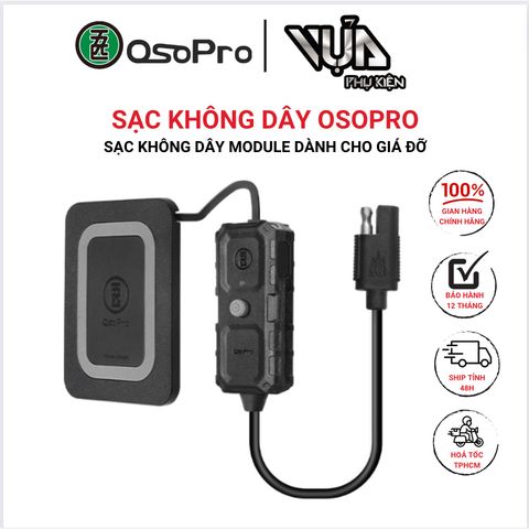  ĐẾ SẠC KHÔNG DÂY MODULE DÀNH CHO GIÁ ĐỠ ĐIỆN THOẠI OSOPRO 15W WIC911 phù hợp với nhiều loại thiết bị 