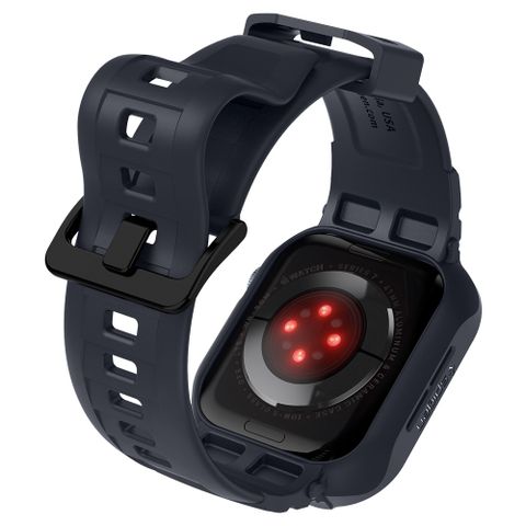  DÂY ĐEO KIÊM ỐP LƯNG SPIGEN RUGGED ARMOR PRO Dành Cho APPLE WATCH 8/7(45MM)/SE/6/5/4 (44MM) 