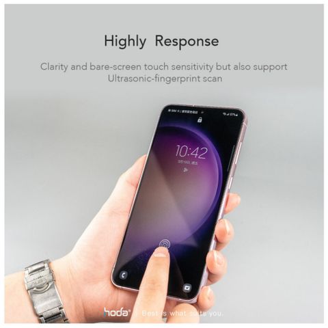  Kính cường lực HODA CHỐNG CHÓA cho Samsung Galaxy S24 Ultra/ Samsung Galaxy S24 Ultra 5G 