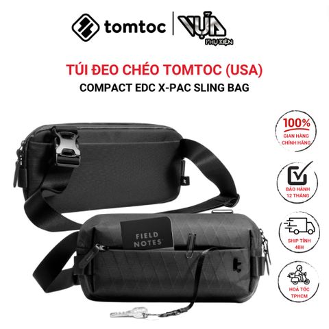  TÚI ĐEO CHÉO TOMTOC (USA) COMPACT EDC X-PAC SLING BAG 