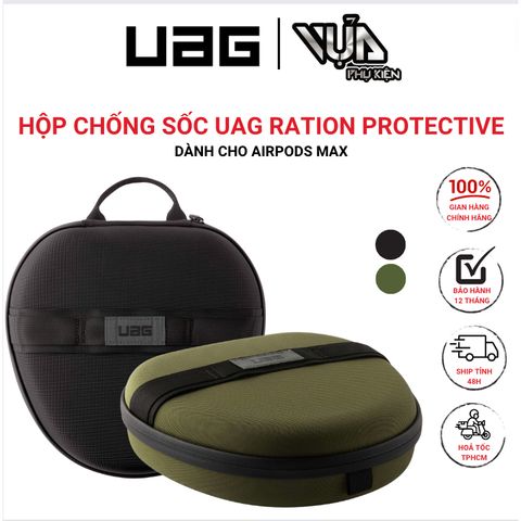  Hộp Chống Sốc Cho AIRPODS MAX UAG RATION PROTECTIVE chống chịu thời tiết 