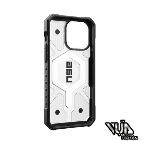  ỐP LƯNG UAG PATHFINDER CLEAR W SẠC TỪ TÍNH CHO IPHONE 15/ 15 Pro/ 15 Plus/ 15 Pro Max 