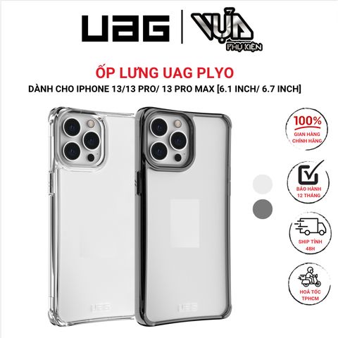  Ốp Lưng Cho IPHONE 13/ 13 PRO/ 13 PRO MAX UAG PLYO Chống va đập & mặt lưng chống xước 