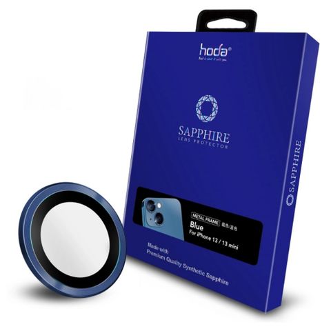  Miếng dán bảo vệ Lens camera HODA Sapphire cho iPhone 13 và 13 Mini hống phản chiếu Chống bám bụi 