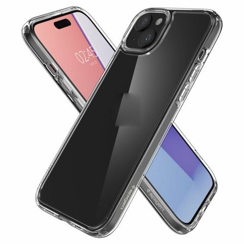  ỐP LƯNG SPIGEN DÀNH CHO IPHONE 15 /15 PLUS/ 15 PRO/ 15 PRO MAX ULTRA HYBRID CRYSTAL TRONG SUỐT 