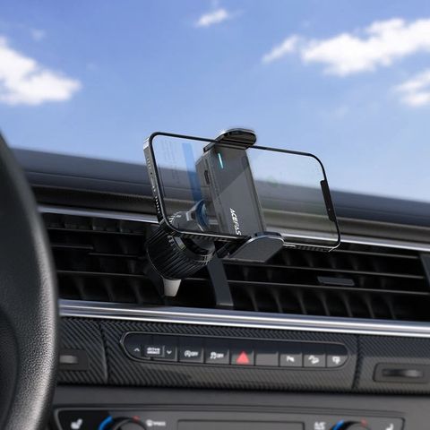  Giá đỡ điện thoại tự điều chỉnh trên xe hơi ACEFAST - D9 Kẹp tự động điều chỉnh để giữ an toàn cho thiết bị 