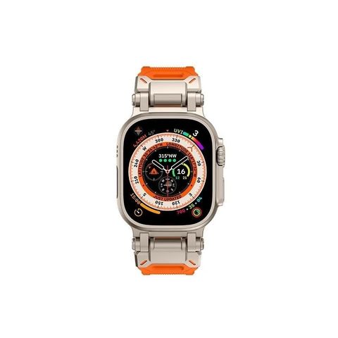 Dây đeo TPU cao cấp dành cho Apple watch size 42/44/45/49mm khóa kim loại chắc chắn không gỉ 